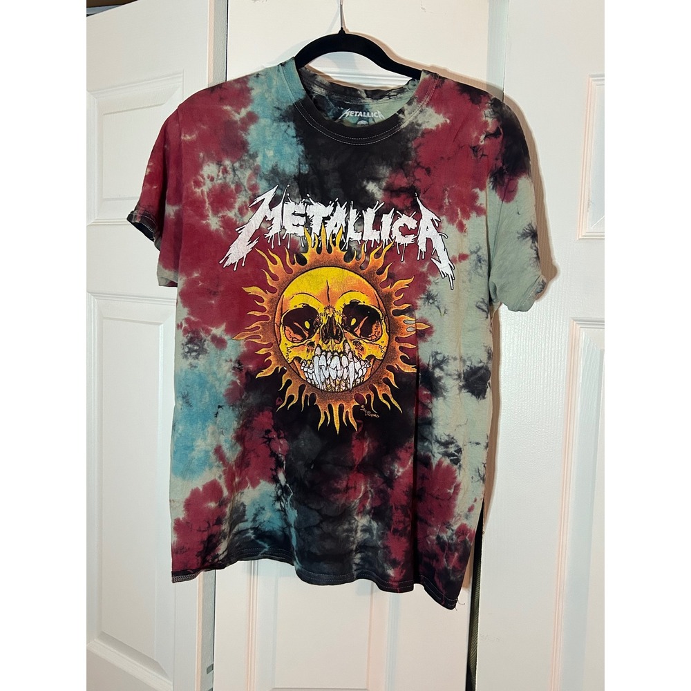 Metallica Pushead Tie Dye Small